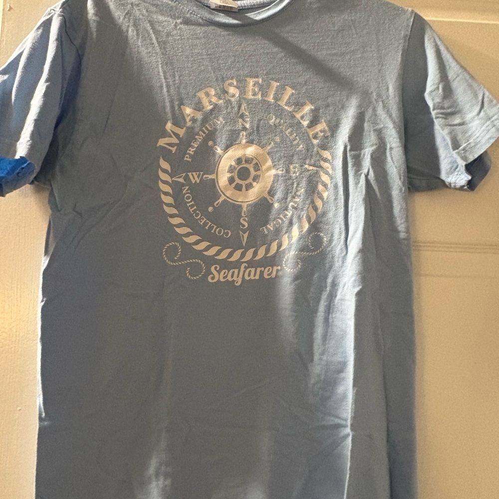 Blue Marseille Seafarer Men's Shirt